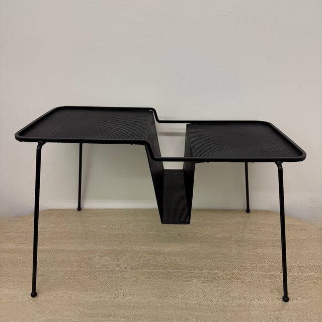 Metal Magazine Side Table by Mathieu Matégot, 1960s For Sale - Image 7 of 18