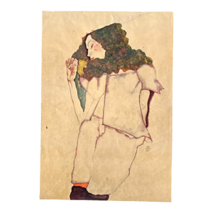 Egon Schiele Lithograph 18 Sleeping Girl 1968* Reproduction