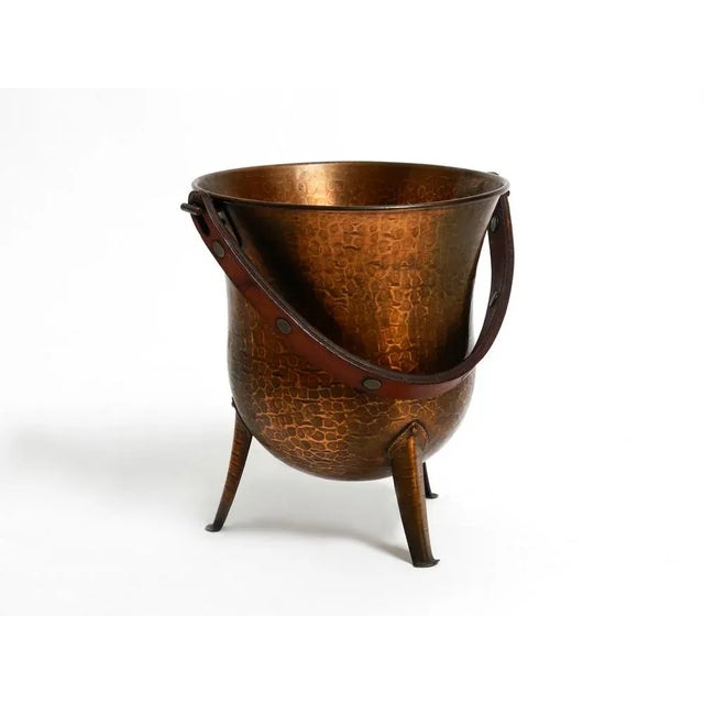 Mid-Century Copper Champagne Cooler by Harald Buchrucker For Sale - Image 4 of 18
