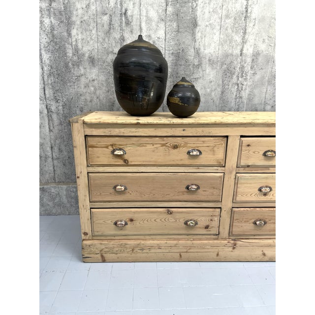 Hardware Store Sideboard with Drawers, 1920s For Sale - Image 12 of 13
