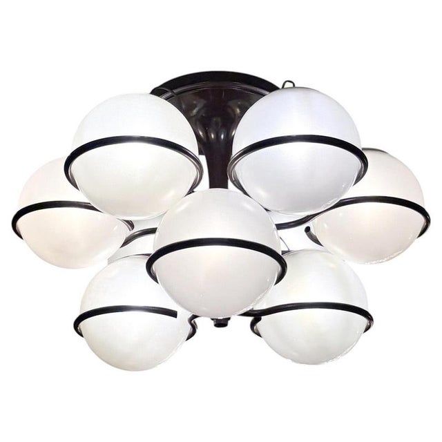 Mod. 2042-9 Chandelier by Gino Sarfatti for Arteluce, Italy, 1960s For Sale - Image 8 of 8
