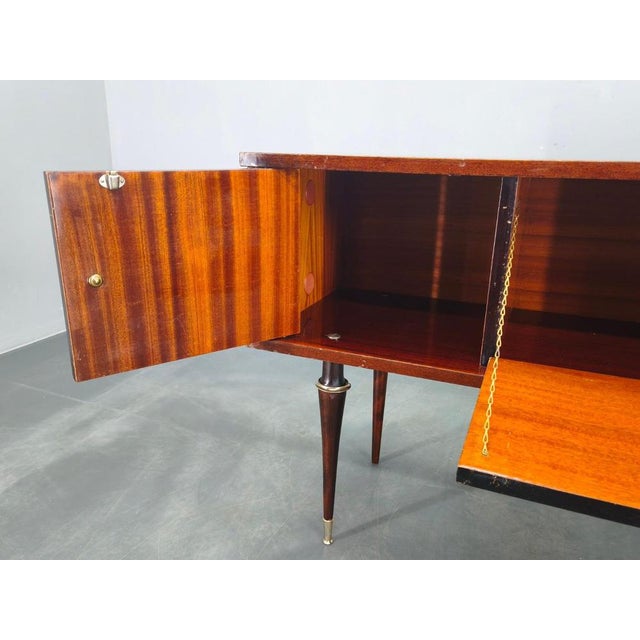 1950s Mid-Century Italian High Gloss Sideboard, 1950s For Sale - Image 5 of 18
