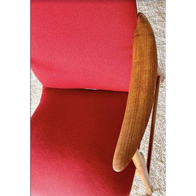 Mid-Century Sculptural Teak Model 500 High-Back Armchair by Braathen & Brattrud for Dokka Mobler, Norway, 1950s For Sale - Image 13 of 18