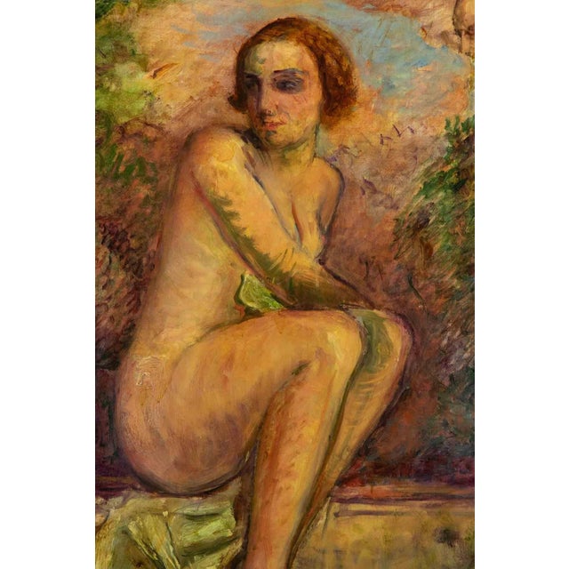 Seated Nude is an artwork realized by Antonio Feltrinelli, in 1930s. Oil on canvas, 108 x 75 cm. Provenance: Galleria...