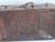 Antque American Embossed Leather With Eagle Travelling Trunk For Sale - Image 9 of 11