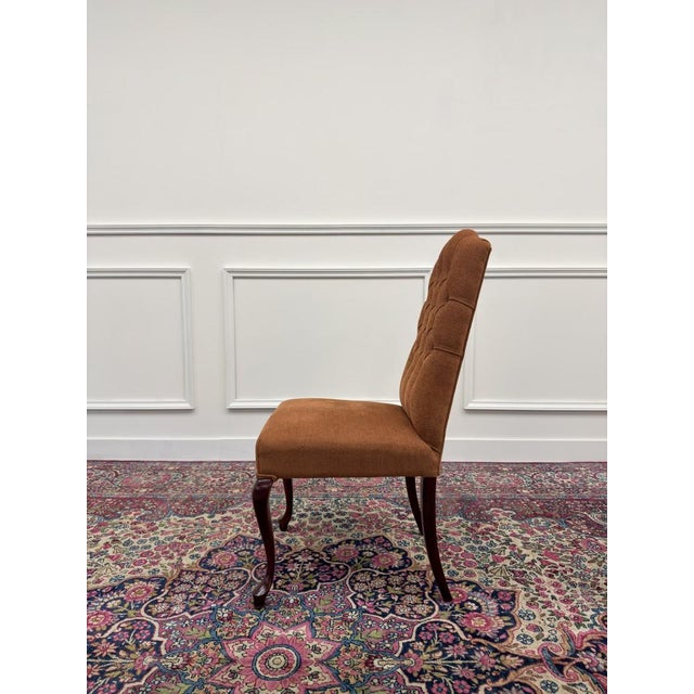 English Chesterfield President Chairs, Set of 6 For Sale - Image 9 of 18