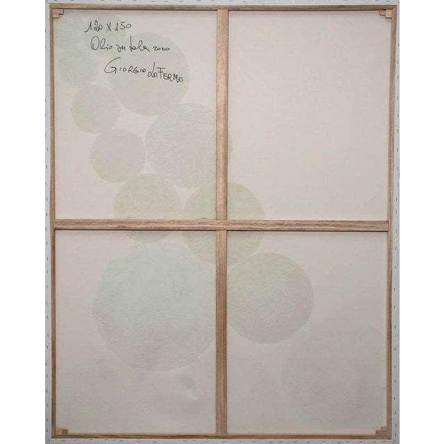 Ellipses is an original contemporary artwork realized by the italian artist giorgio lo fermo in 2020. Original oil...