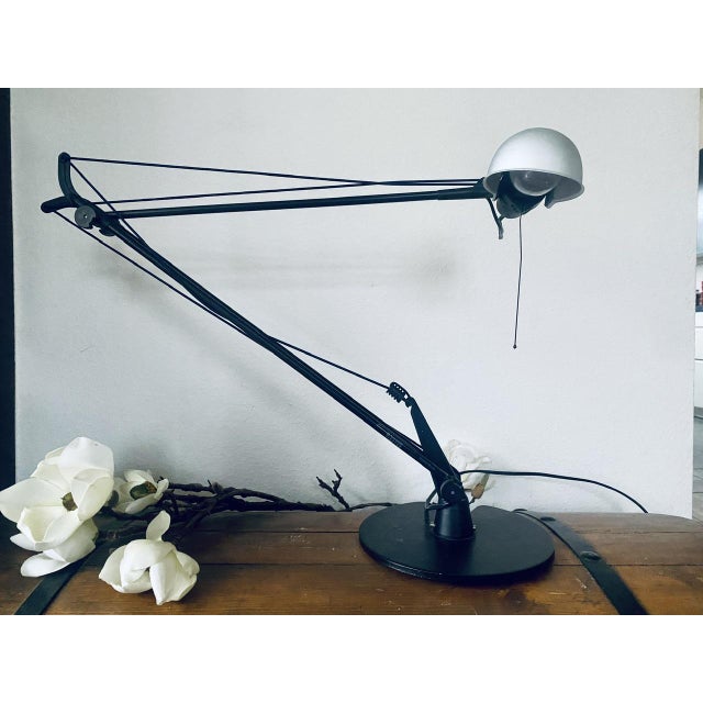 Table Lamp Sidecar by Riccardo Blumer for Artemide, 1992, in Good conditions. Designed 1990 to 1999 This piece has an...