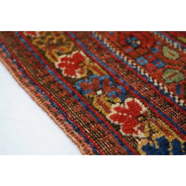 Antique Persian Tribal Afshar Rug 3'2'' X 4'2''` For Sale - Image 4 of 8