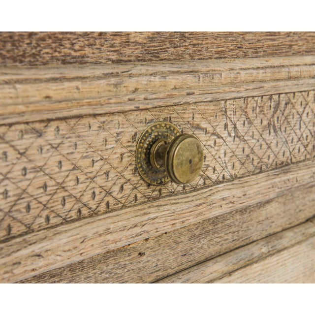 Early 19th Century French Oak Buffet For Sale - Image 4 of 9