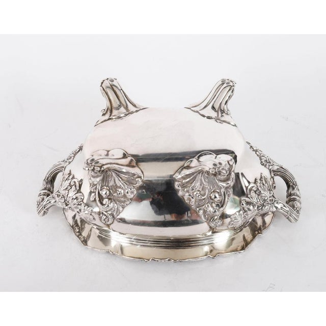 Antique Sheffield Oval Lidded Sauce Tureens, 1820, Set of 2 For Sale - Image 17 of 18