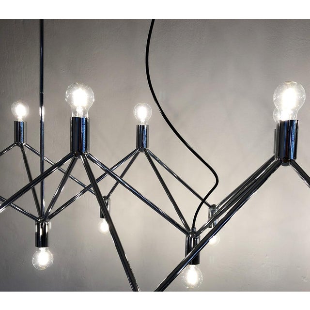 Large Chandelier from Kinkeldey Lights, Germany, 1960s For Sale - Image 10 of 18