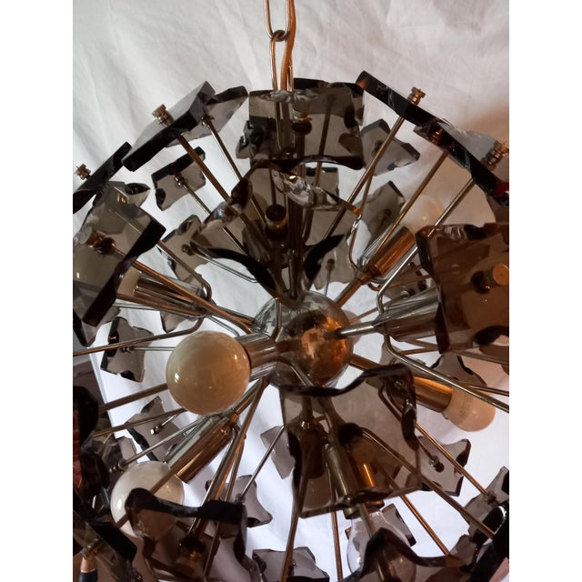 Italian Sputnik Chandelier from Fontane Arte, 1960s For Sale - Image 11 of 18