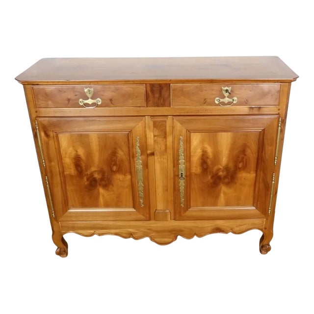 Louis XV Cherry Regional Buffet For Sale