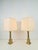 Neoclassical Empire Brass Table Lamp, France, 1960, Set of 2 For Sale - Image 13 of 17