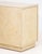 Late 20th Century Minimalist Beige Block Form Console Table For Sale - Image 5 of 7