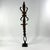 Early 20th Century Ceremonial Prestige Knife with Hide-Wrapped Hilt on Custom Base Kongo For Sale In Denver - Image 6 of 7
