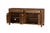 Brown 70'' Solid Wood Sideboard Cabinet — Fully Assembled 4-Door Sideboard in Light Walnut For Sale - Image 8 of 15