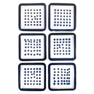 Roger Capron Tile Wall Hangings - Set of 6 For Sale