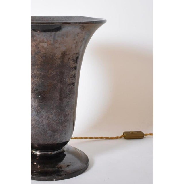 Large Basin Lamp from Vallauris, 1940s For Sale - Image 3 of 5