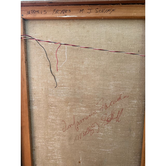 1960s ‘Infamous Facades’ by Molly Schiff For Sale - Image 12 of 12