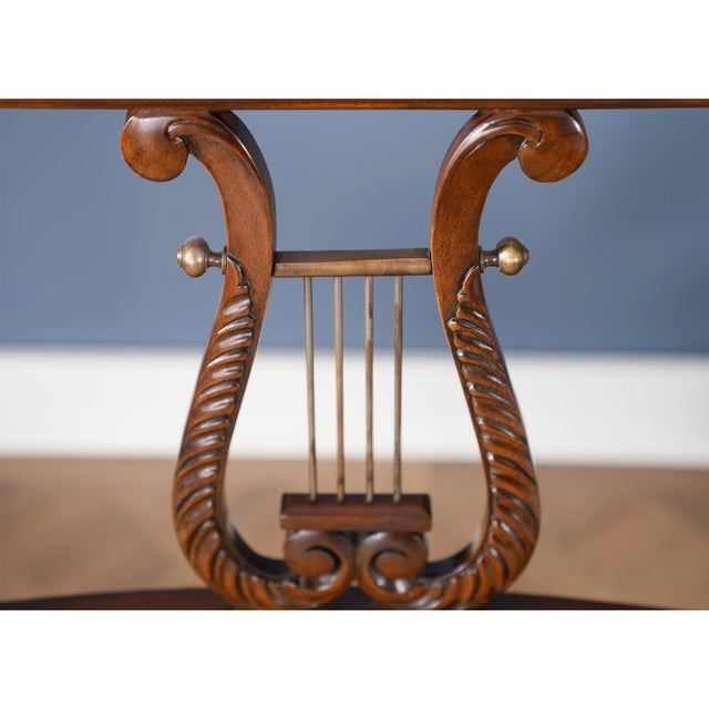 Wood Harp Back Chairs- Set of 10 For Sale - Image 7 of 14