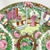 Vintage Mid-Century Famille Rose Medallion Porcelain Plate, Japanese. For Sale - Image 4 of 8