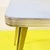 2000 - 2009 Rectangular Blue Laminate Table with Metal Legs For Sale - Image 5 of 11