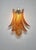 Vintage Murano Amber Felci Glass Wall Sconces, 1990s, Set of 2 For Sale - Image 17 of 18