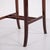 Mahogany Lamp Table or Sewing Table with Brass Lock and Tapered Legs, 1920 For Sale - Image 12 of 15