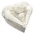 Vintage 2004 House Parts Sculptural Seashell Heart-Shaped Box For Sale