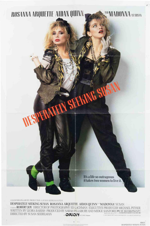 Desperately Seeking Susan Film Poster, 1985