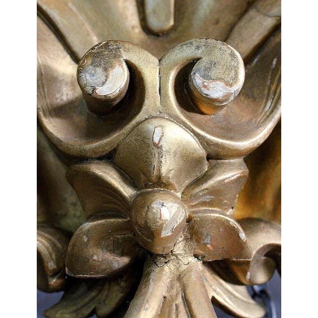 Napoleon III Golden Oval Mirror For Sale - Image 6 of 18