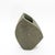 Gray Shagreen Vase With Brass Details by R&y Augousti For Sale - Image 8 of 11