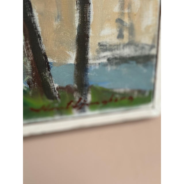 Knut Ljungberg, Abstract Landscape, 1960s, Oil on Canvas, Framed For Sale - Image 7 of 18