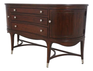 American Drew Mahogany Inlaid Server Sideboard
