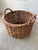 Mid 20th Century Mid 20th Century Rustic French Woven Grapevine Gathering Basket For Sale - Image 5 of 12