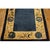 Art Deco 1920s Antique Blue Open Field Geometric Chinese Peking Handknotted Runner Rug For Sale - Image 3 of 9