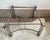 Pair of Metal Deco Tables With Smoked Glass Tops, 1960's, French For Sale - Image 10 of 17