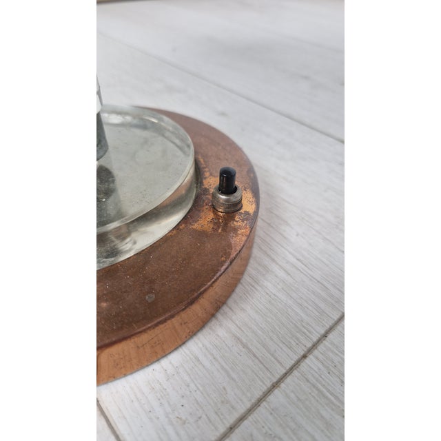 1950s Table Lamp in Copper and Aluminum from Philips, 1950s For Sale - Image 5 of 17