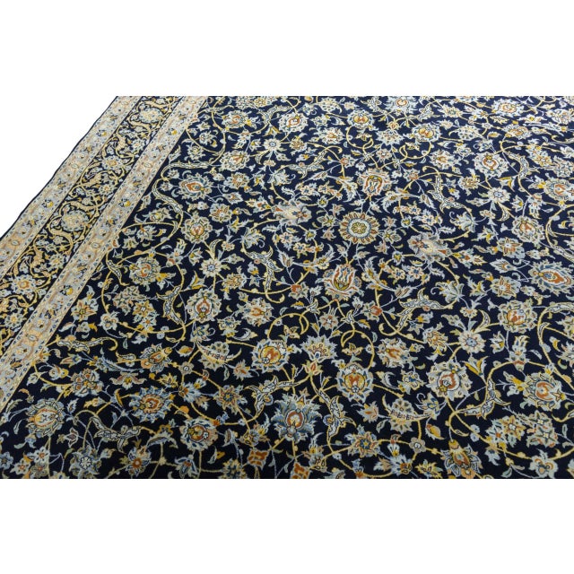 Kashan Cork Rug in Fine Cork Wool For Sale - Image 5 of 13