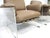 Pace Argenta Upholstered and Lucite Lounge Chairs for Pace Collection For Sale - Image 15 of 17