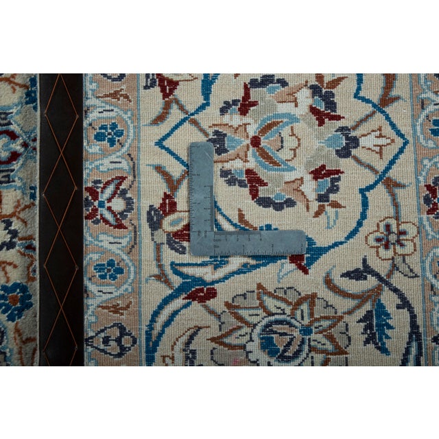 Hand-Knotted Rug with Silk For Sale - Image 11 of 12