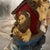 Plastic Vintage Hand Painted Resin Noah’s Ark Lamp For Sale - Image 7 of 12