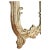 Hollywood Regency Serge Roche Style Palm Leaf Wall Mirror, Sculptural Foliate For Sale - Image 9 of 11