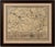Franco-Prussian War Campaign Map of France and Germany, Original 1871 : An original large-format German wall map...