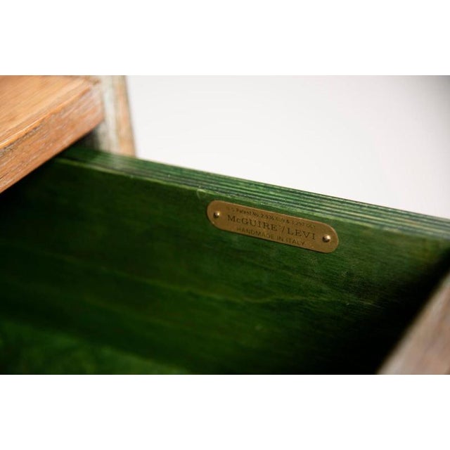 Oak Chest of Drawers from McGuire, 1970s For Sale - Image 10 of 18