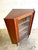 Danish Modern Teak Corner Glass Curio Cabinet or Bar For Sale - Image 4 of 10