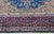 Blue Hand-Knotted Kerman Rug with Medallion Design For Sale - Image 8 of 13