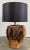 Rustic Vintage Knotty Burled Wood Table Lamp For Sale - Image 3 of 9